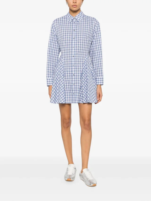 Maje rhinestone shirt dress, photo 2 of 2 from FARFETCH