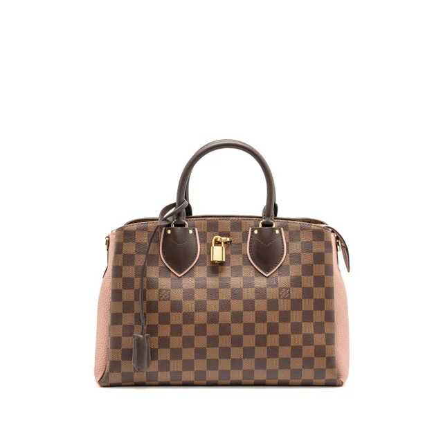 Louis Vuitton Normandy Bag Damier Ebene Canvas Magnolia GHW in Brown Canvas from EMIER