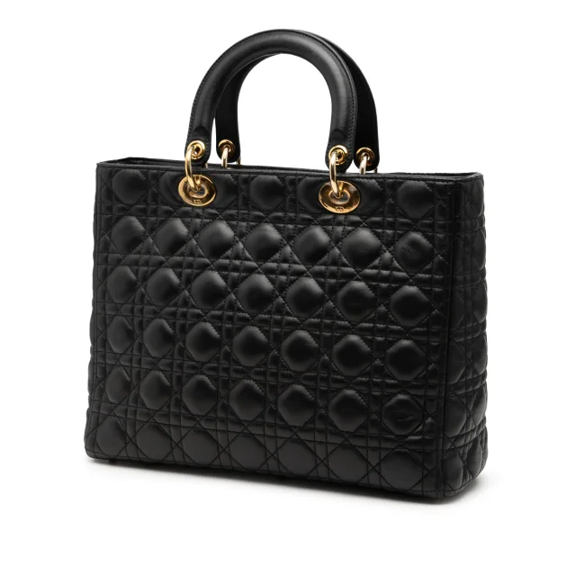 Dior Large Lambskin Cannage Lady in Lambskin from HEWI, photo 2 of 3