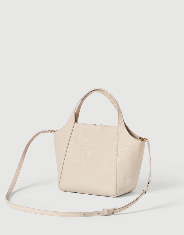 Brunello Cucinelli Sartorial small bucket bag in soft grained leather, photo 2 of 5 from SENSER