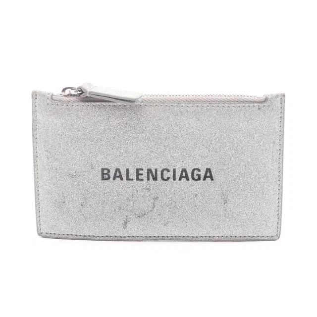 Balenciaga EVERYDAY Leather Card Case in Leather from LuxUness