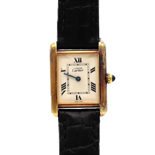 Cartier Must Tank SM Quartz Watch from The Reluxe