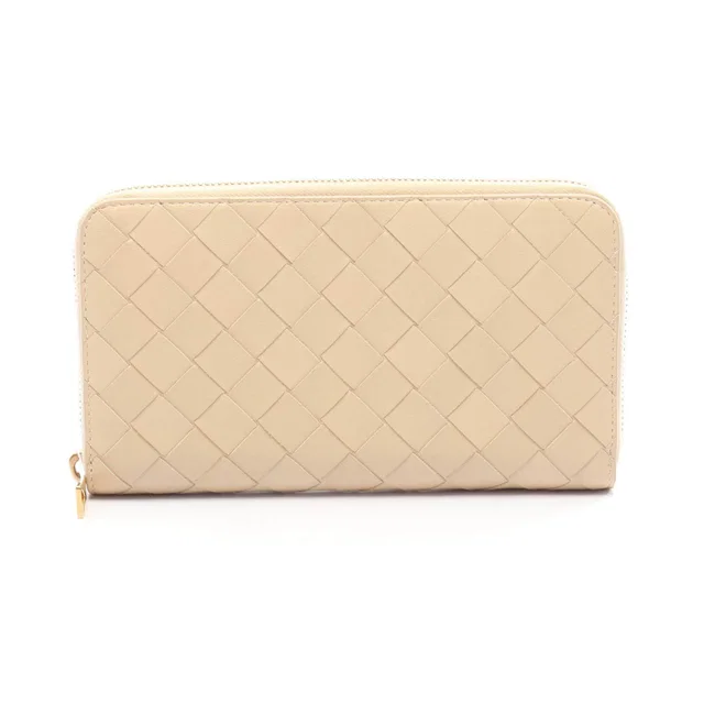Bottega Veneta Intrecciato Leather Long Wallet in Woven leather from LuxUness