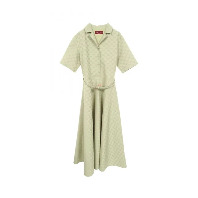 Gucci Dress GG Pattern Cotton from The Reluxe
