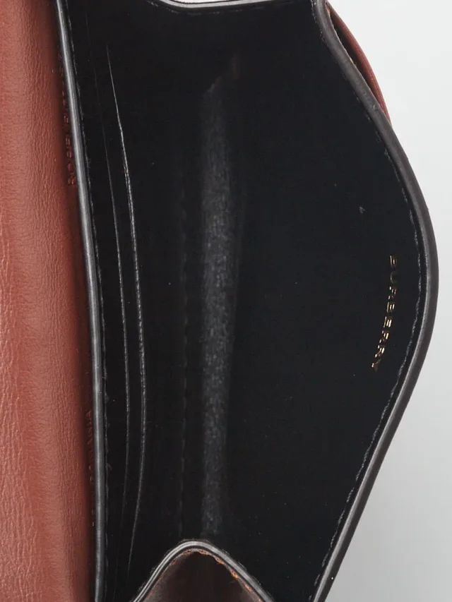 Burberry Brown/Black Monogram Coated Canvas TB Compact Wallet in Black Coated canvas from Yoogis, photo 7 of 9