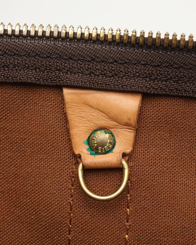 Louis Vuitton Monogram Keepall Bandoulière 60 Weekend Bag in Coated canvas from A Retro Tale, photo 9 of 12