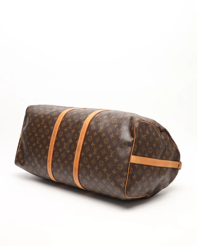 Louis Vuitton Monogram Keepall Bandoulière 60 Weekend Bag in Coated canvas from A Retro Tale, photo 4 of 15