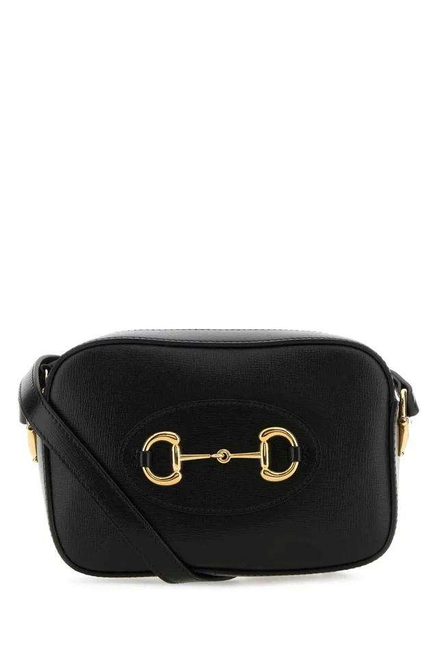 Gucci Horsebit Crossbody Bag — Black in Black Leather from HEWI