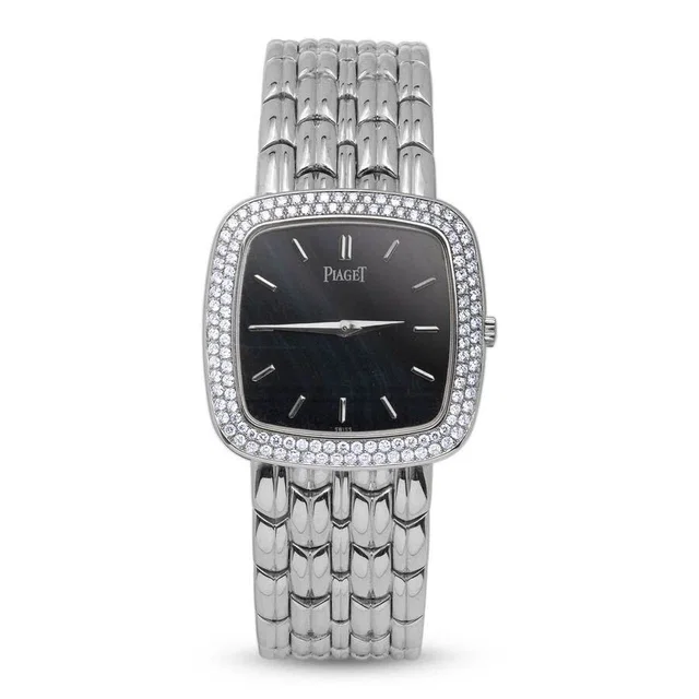 Piaget Vintage Black Dial Unisex Watch 9929 N P 101 in black|gold|white from Jomashop.com