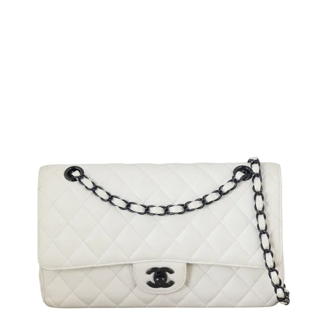 Chanel Classic Double Flap Medium in Caviar leather from Luxe.It.Fwd