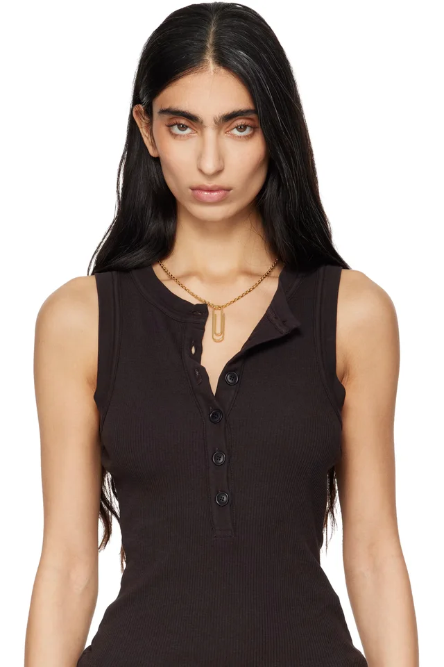 Off-White Paperclip Necklace, photo 2 of 2 from SSENSE