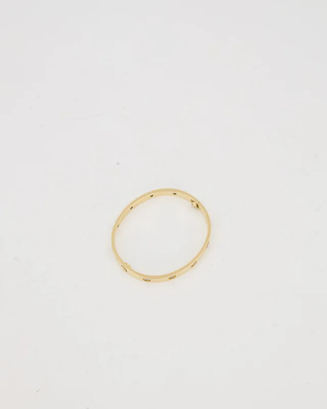 Cartier Love Bracelet in 18K Yellow Gold with Diamonds 750/1000 Size 18 in Yellow from Sellier, photo 2 of 2