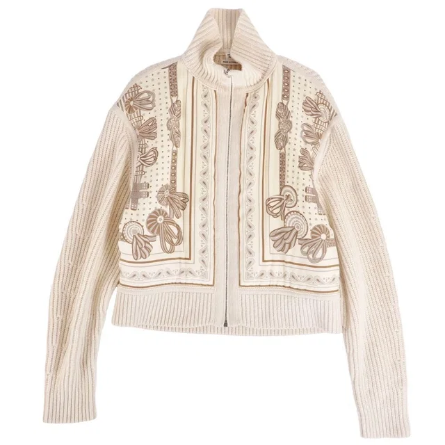 Hermès Jacket Down Knit in Nylon from The Reluxe