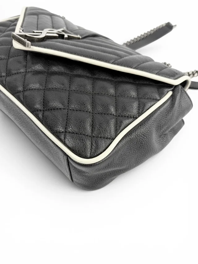 Saint Laurent Medium Monogram Triquilt Envelope Flap from Season 2 Consign, photo 8 of 10