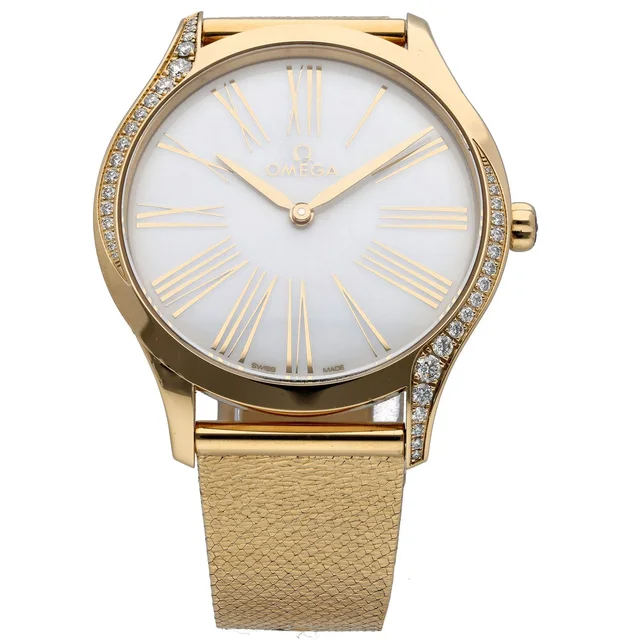 Omega De Ville Trésor 428.55.36.60.04.001 36mm Gold Watch in Gold from H&T