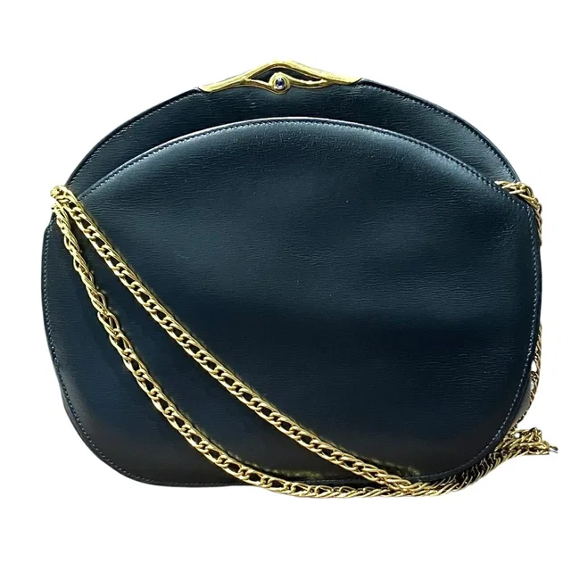 Cartier Leather Shoulder Bag in Leather from LuxUness