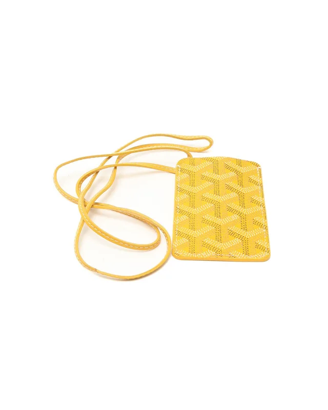 Goyard Card Holder in Canvas from A Retro Tale, photo 2 of 3