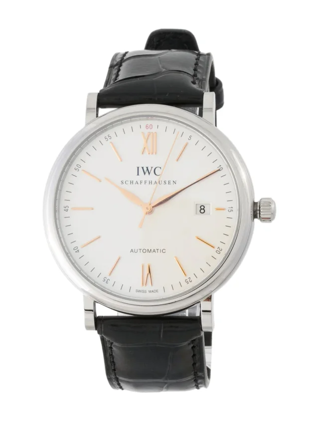 IWC Portofino Watch, 40mm in multicolor Crocodile from The RealReal