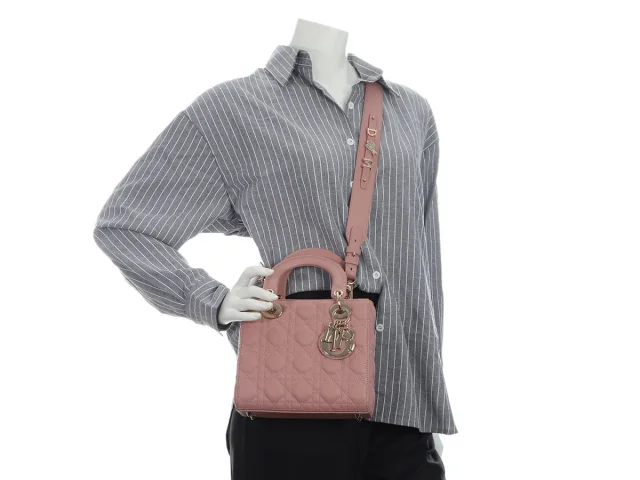 Small Old Rose Pink Lambskin Lady Dior My ABCDior in Pink Lambskin from Ann's Fabulous Finds, photo 9 of 9
