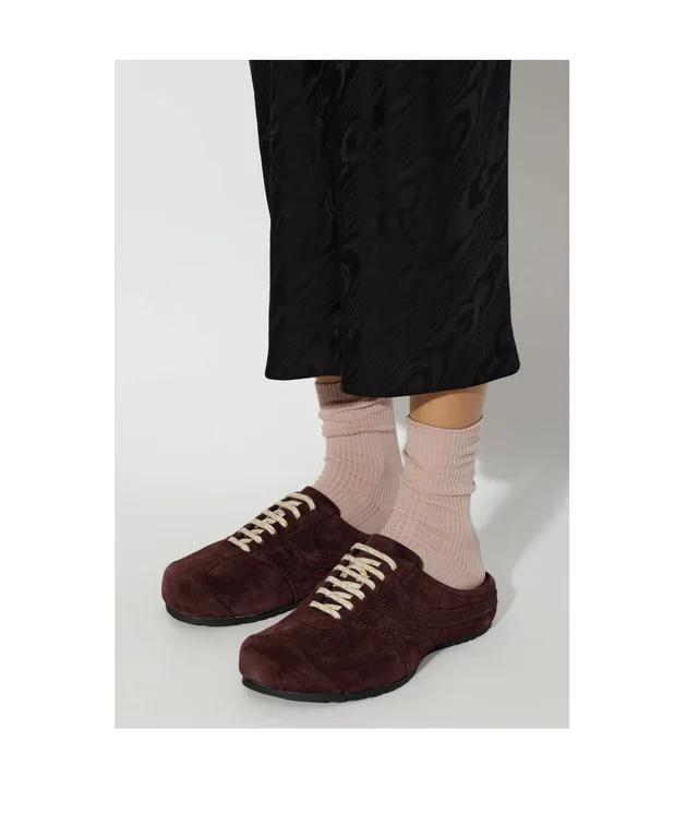 Dries Van Noten Color-block flat mules, photo 2 of 3 from SENSER