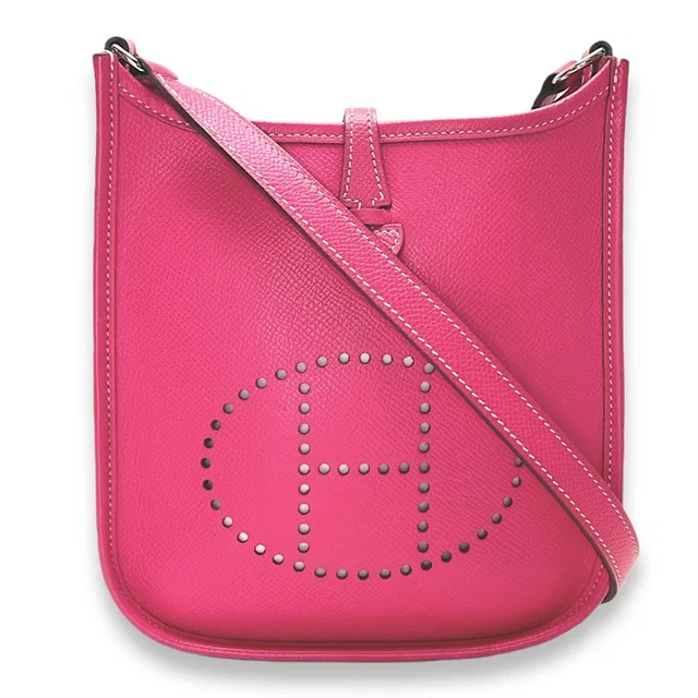 Hermès Evelyne TPM Rose Tyrien in Pink Epsom leather from Luxury Promise