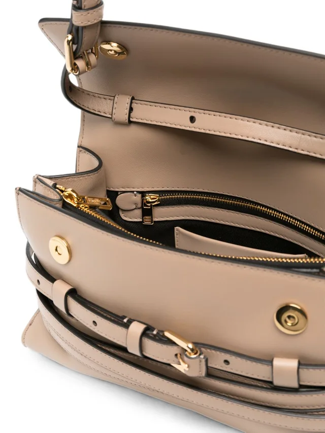 Moschino Tie Me belt-detail shoulder bag, photo 5 of 5 from SENSER