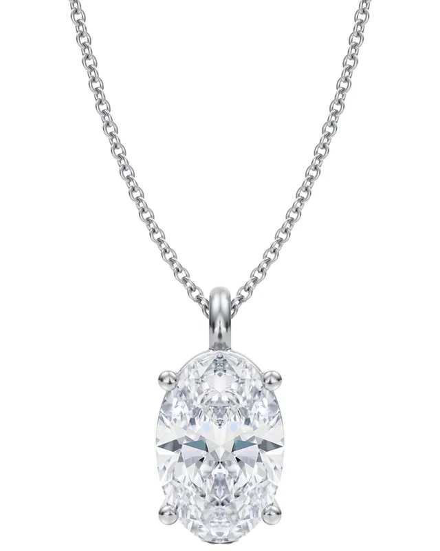 Lab Grown Diamonds 14K 3.00 ct. tw. Lab-Grown Diamond Necklace, image 1 of 1 from Rue La La