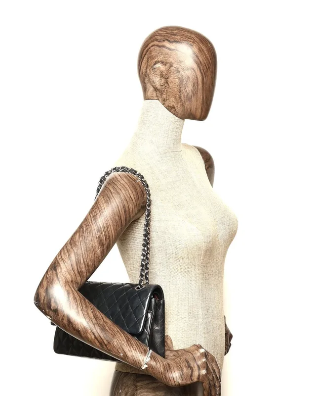 Chanel Classic Medium Double Flap Bag in Leather from A Retro Tale, photo 8 of 8