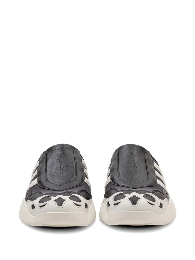 Y-3 side-stripe mules, photo 2 of 2 from FARFETCH