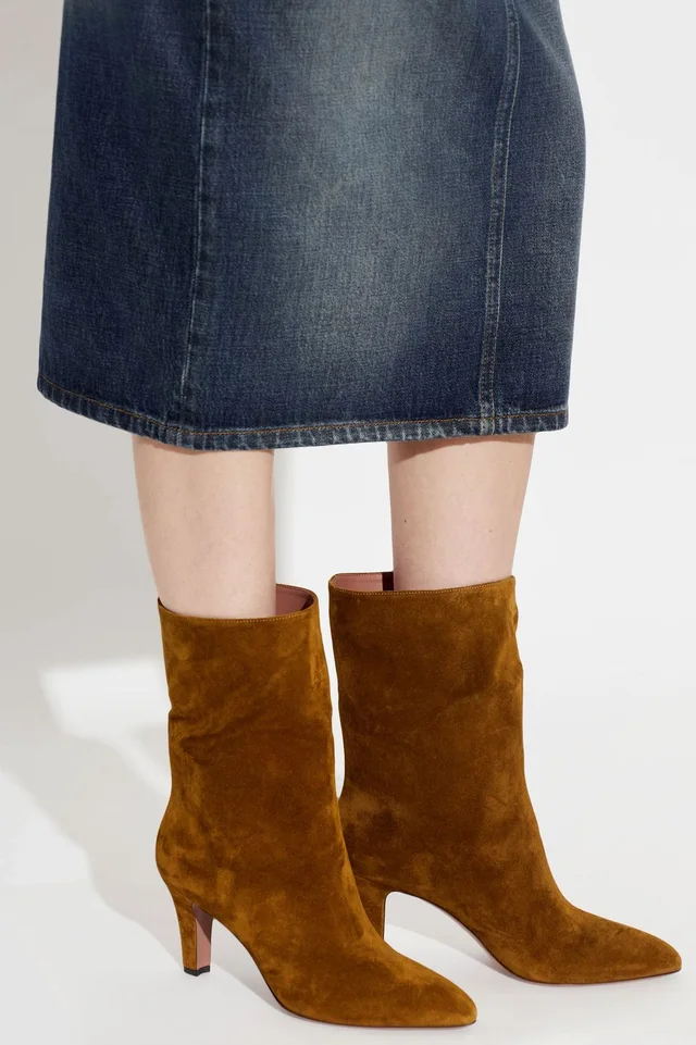 Paris Texas Roxy Mid-Heel Ankle Boots, photo 4 of 5 from SENSER