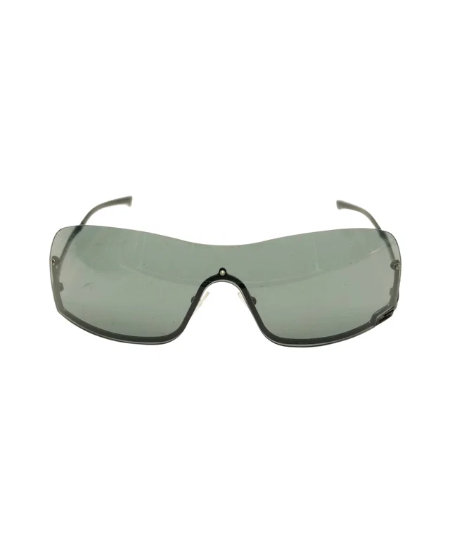 Gucci 90's style black sunglasses in Black Leather from Luxury Promise