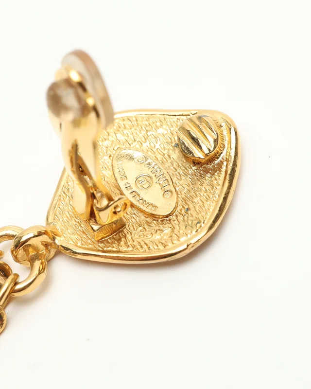 Chanel Fringe Clip-on Earrings from A Retro Tale, photo 3 of 3