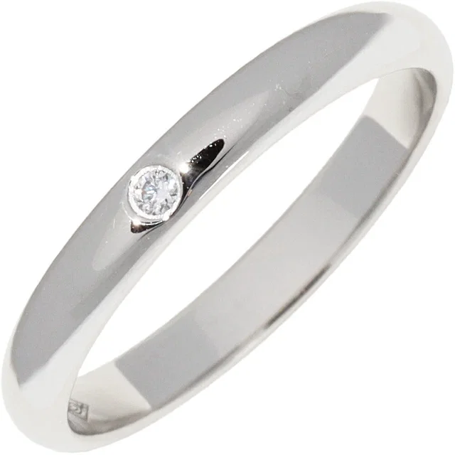 Cartier 1895 Wedding Ring Pt950 Diamond Ring Size 49 from LuxUness
