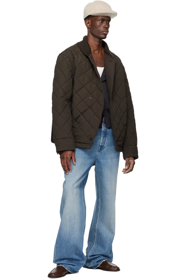 JACQUEMUS Brown 'The Bastide' Jacket, photo 4 of 4 from SSENSE