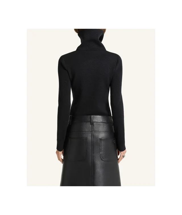 Courreges high-collar sweater, photo 3 of 4 from SENSER
