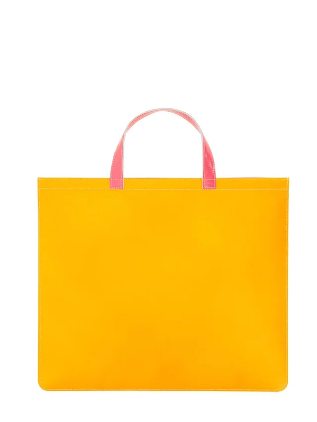 Comme des Garçons Multicolor Leather Tote Bag in Multicolor Leather from HEWI