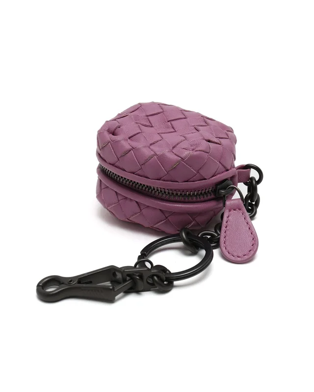Bottega Veneta Intrecciato Pouch Bag Charm in Woven leather from A Retro Tale, photo 5 of 6