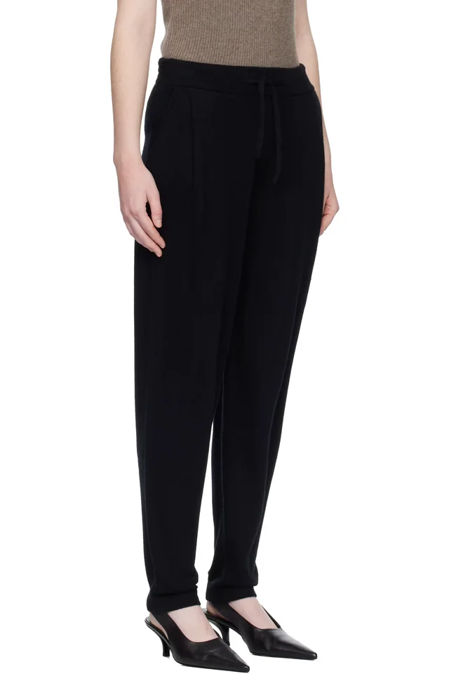 LISA YANG Black 'The Jo' Lounge Pants, photo 2 of 2 from SSENSE