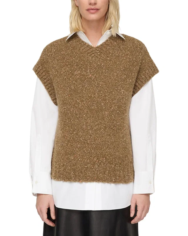 Lafayette 148 New York Alpaca- & Wool-Blend Vest, image 1 of 1 from Rue La La