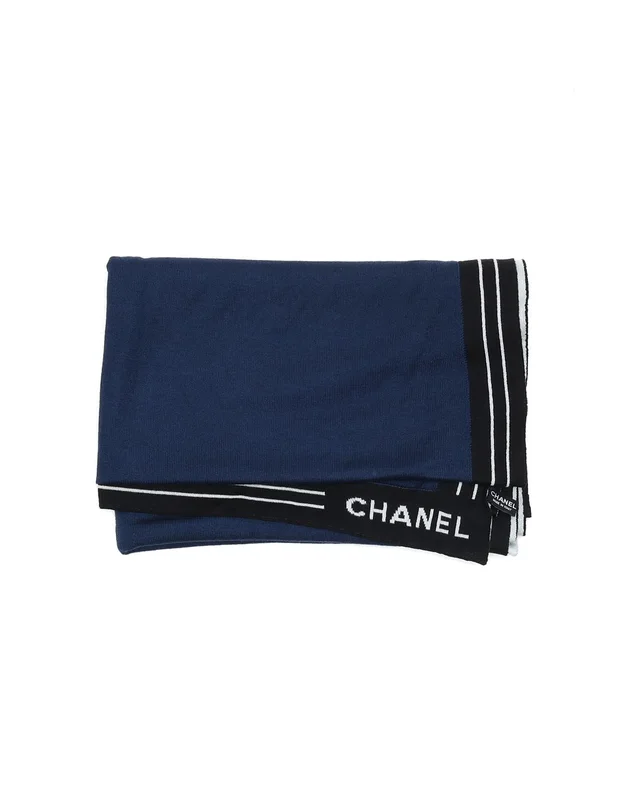 Chanel 85x200 Cashmere Scarf in Cashmere from A Retro Tale