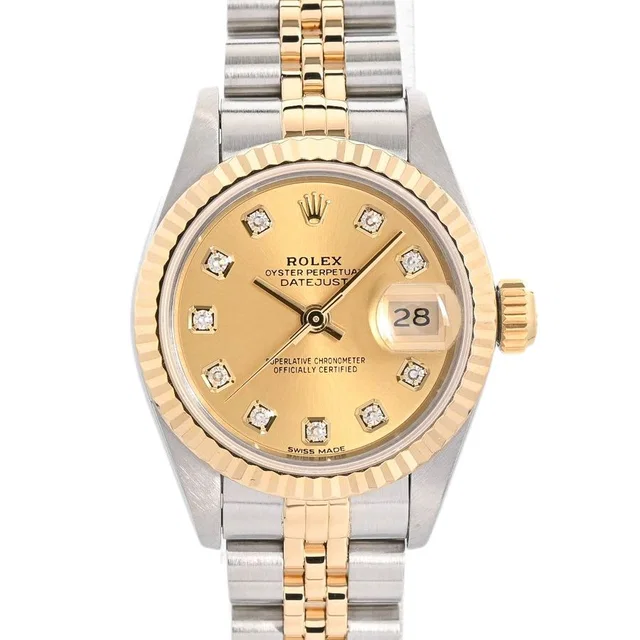 Rolex Watch Datejust Gold in Gold from The Reluxe