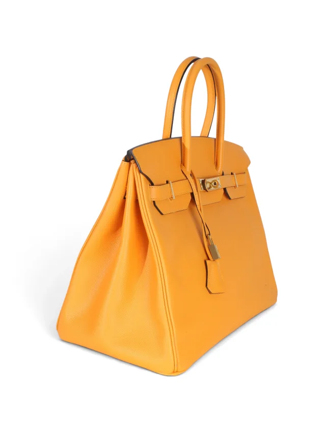 Hermès Jaune Dor Epsom Birkin 35 in Yellow Epsom leather from Season 2 Consign, photo 6 of 10