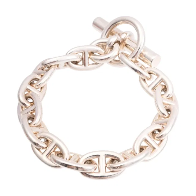Hermès SV925 Chaine d'Ancre Bracelet PM Silver in Silver from VINTAGE QOO TOKYO