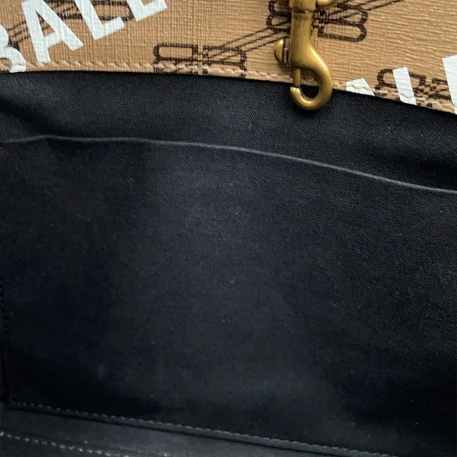 Balenciaga BBMonogram Shopper Bag Brown702699 PVC Size Small from GALLERY RARE, photo 10 of 18