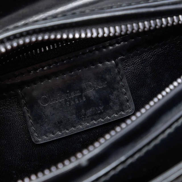 Dior Lady Medium Patent Black in Black Patent leather from SACLÀB, photo 5 of 6