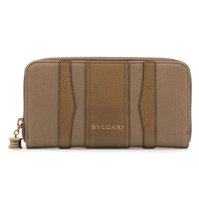 Bvlgari B.zero1 Long Wallet in Canvas from LuxUness