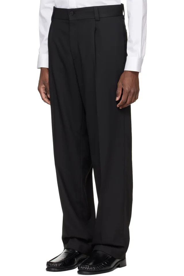 Hugo Black Two-Piece Modern-Fit Stretch Twill Suit, photo 4 of 5 from SSENSE