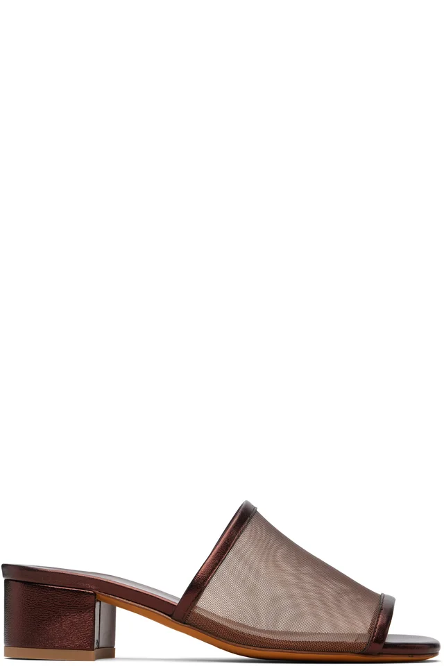 Maryam Nassir Zadeh Brown Sophie Heeled Sandals, image 1 of 1 from SSENSE