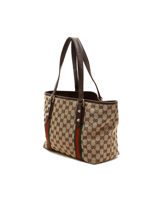 Gucci GG Jolicoeur Tote Bag in Canvas from A Retro Tale, photo 3 of 7