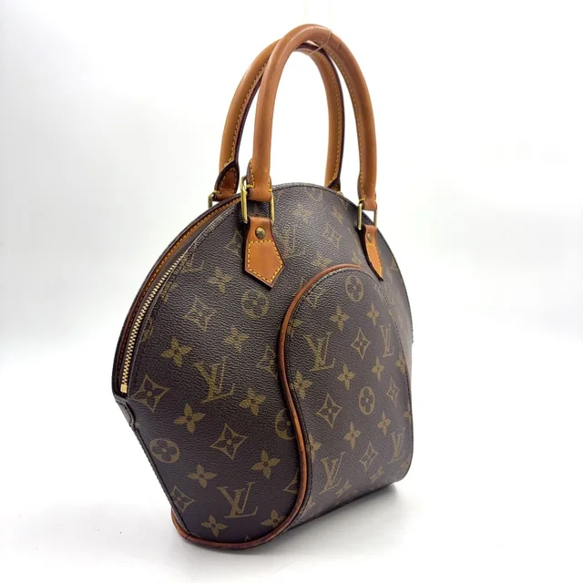 Louis Vuitton Ellipse PM Leather Brown Handbag Gold in Brown Leather from The Reluxe, photo 2 of 2